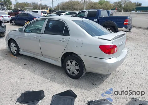 2004 Toyota Corolla S z USA, uszkodzony, nr VIN 2T1BR32E34C283613